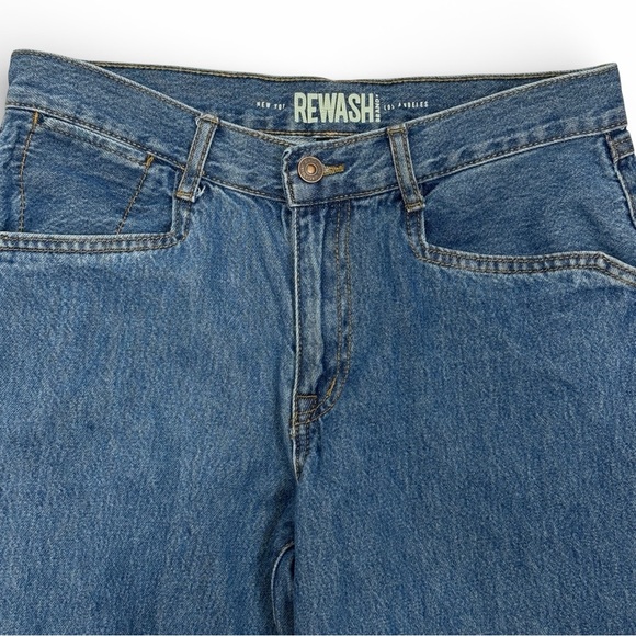 Rewash Brand Mid Rise Straight Leg Jeans Size 7/28 | 100% Cotton | 31.5” Inseam - Picture 9 of 10
